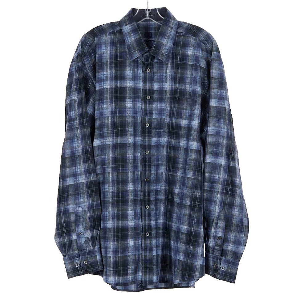 BUGATCHI UOMO Classic Fit Cotton Men's Button Front Shirt